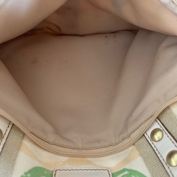 Coach Signature Hampton Pastel Scribe Tote - Picture 13 of 14